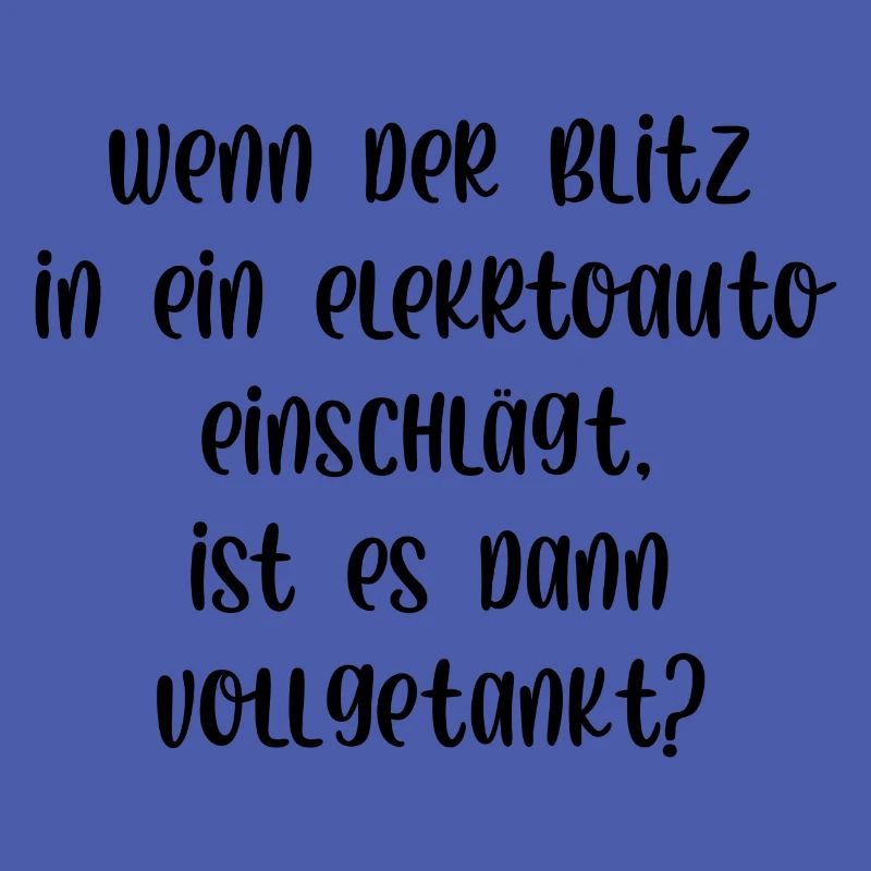 Wenn der Blitz in ein E Auto einschlägt getankt