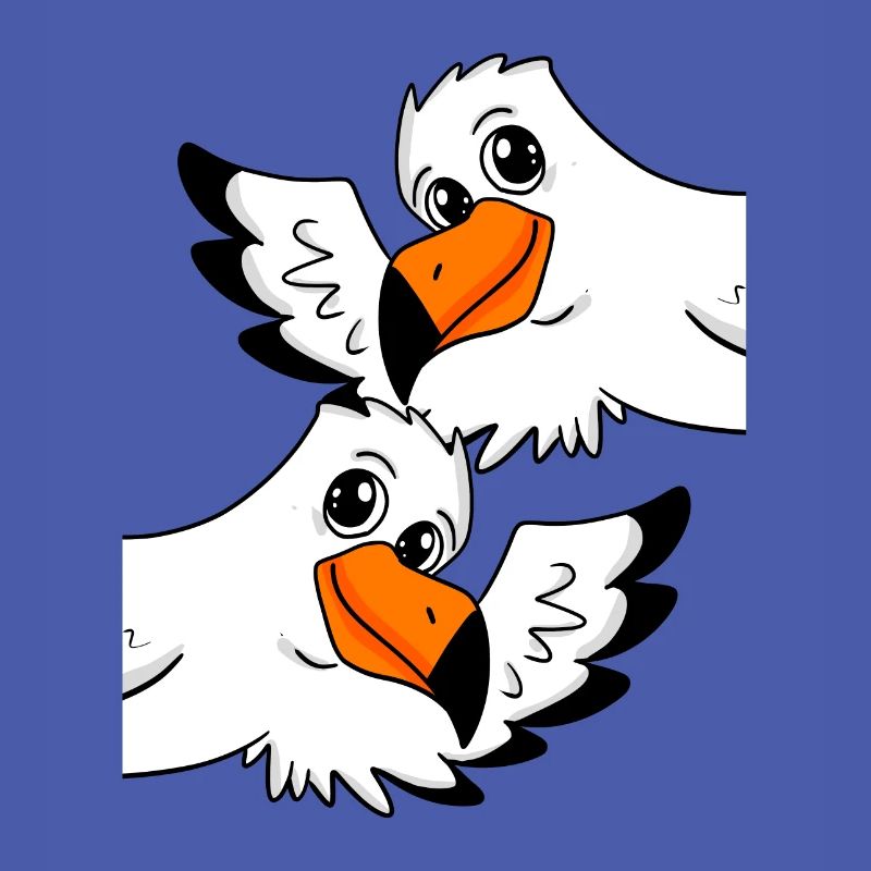 Seagull Greeting Welcome