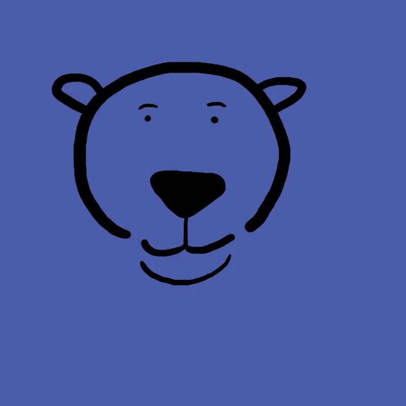 Bear, drawing, simple, simple, simple, beautiful