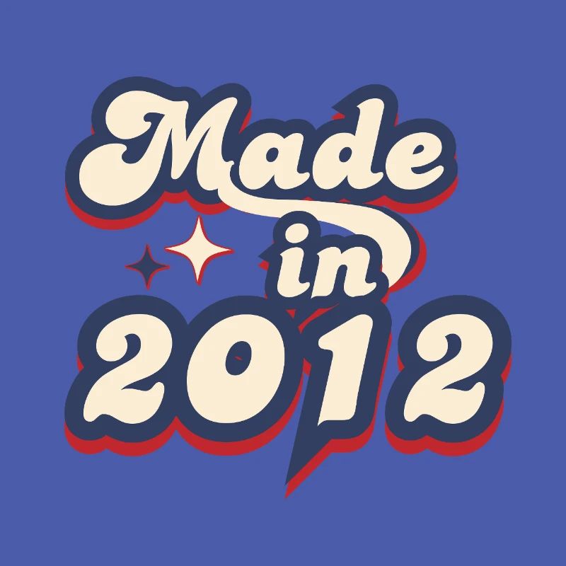 Made in 2012 retro