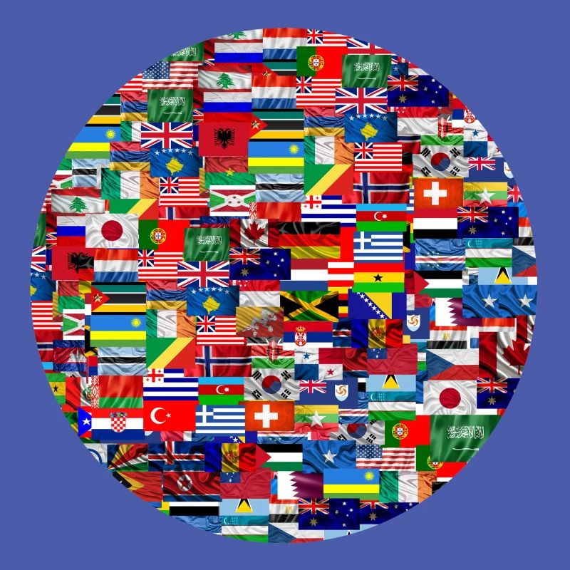 Drapeaux du monde entier