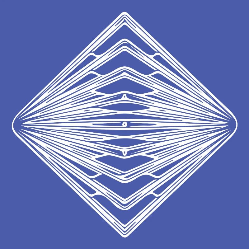 Geometric Vintage Triangle Pattern