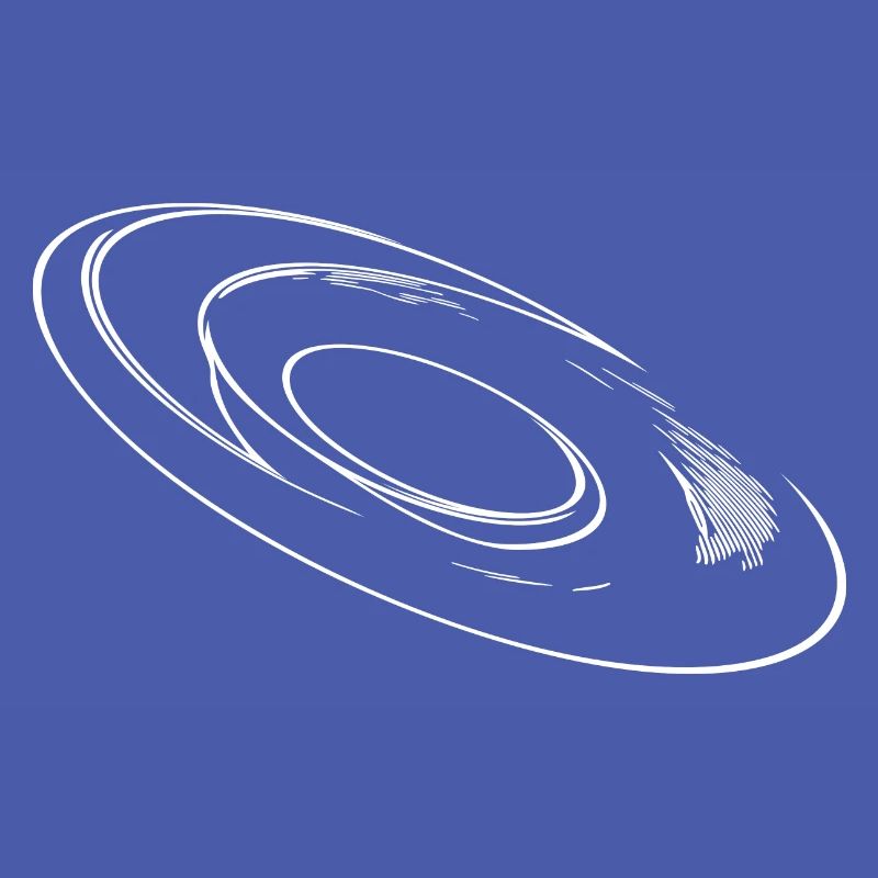 Geometric three-dimensional circular disk