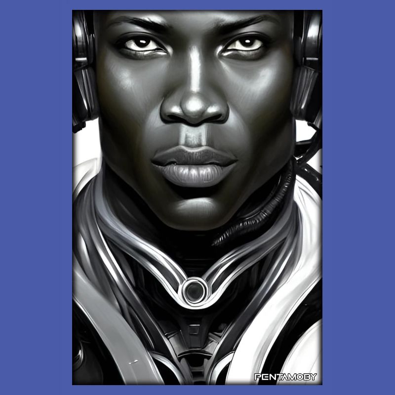 Cyborg Man Future Sci-Fi Machine Technology