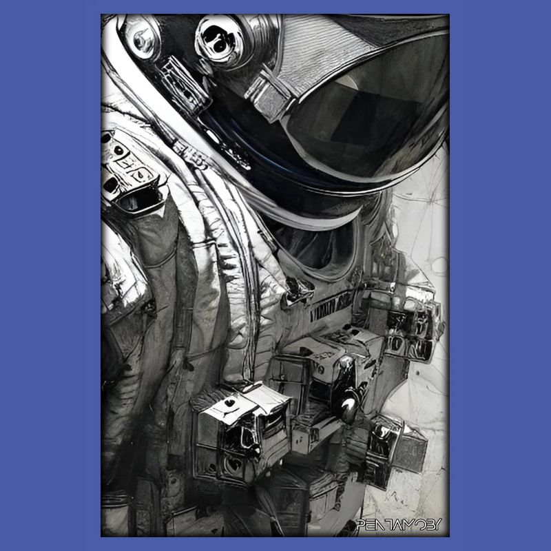 Astronaut Future Sci-Fi Technology