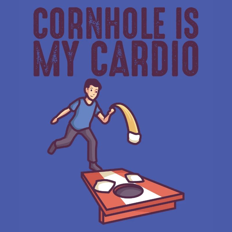 Cornhole est mon cardio cornhole sacs Cornhole