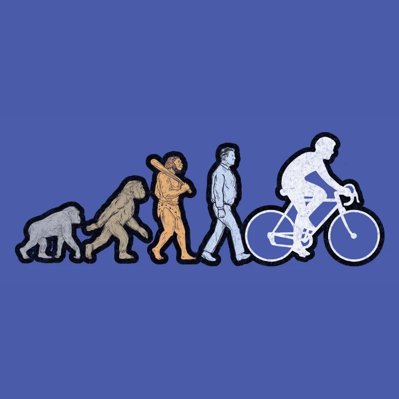 Vélo Evolution Blanc Grunge