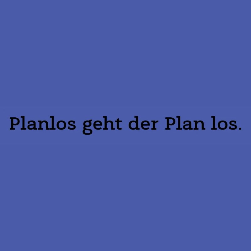 Le plan commence au hasard