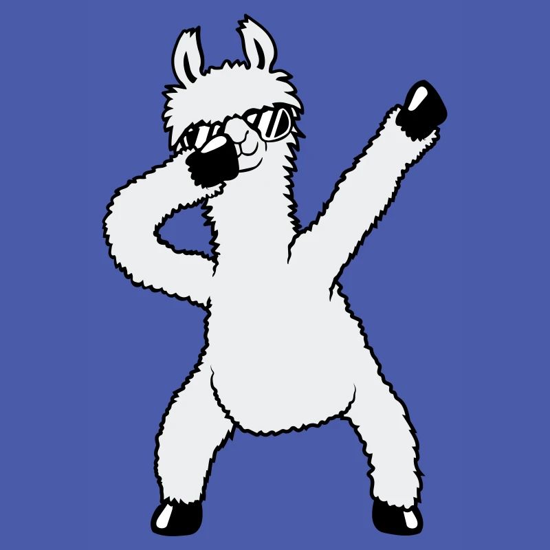 Drôle de Dabbing Dab Dance Llama Cool Lunettes de soleil