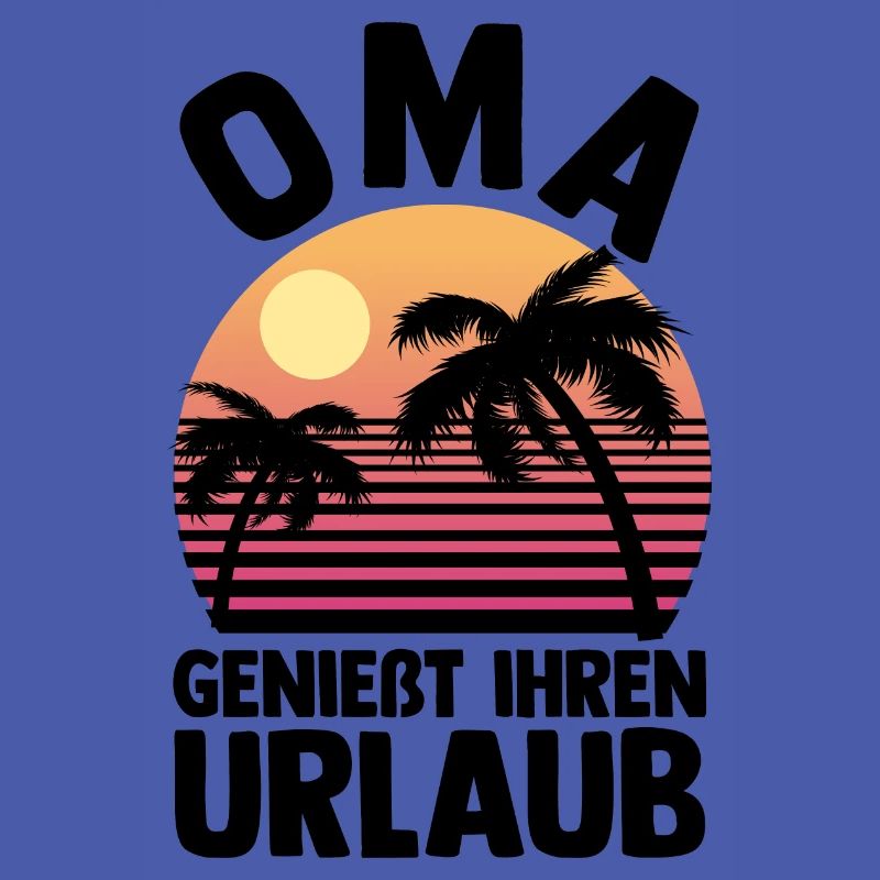 Urlaub Urlauberin Großmutter Oma