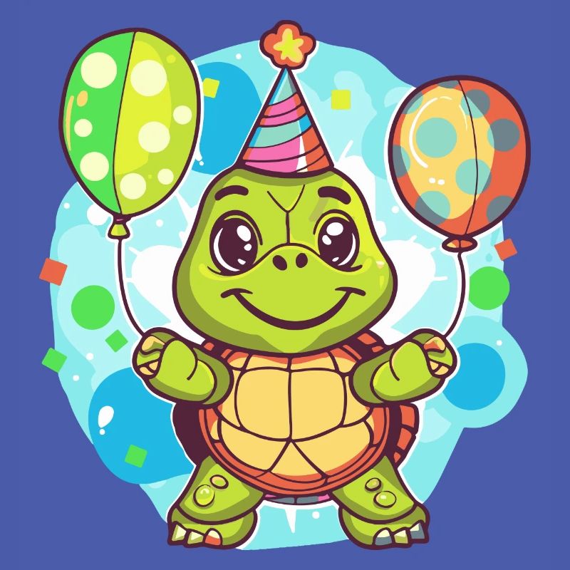 Turtle Birthday Comic