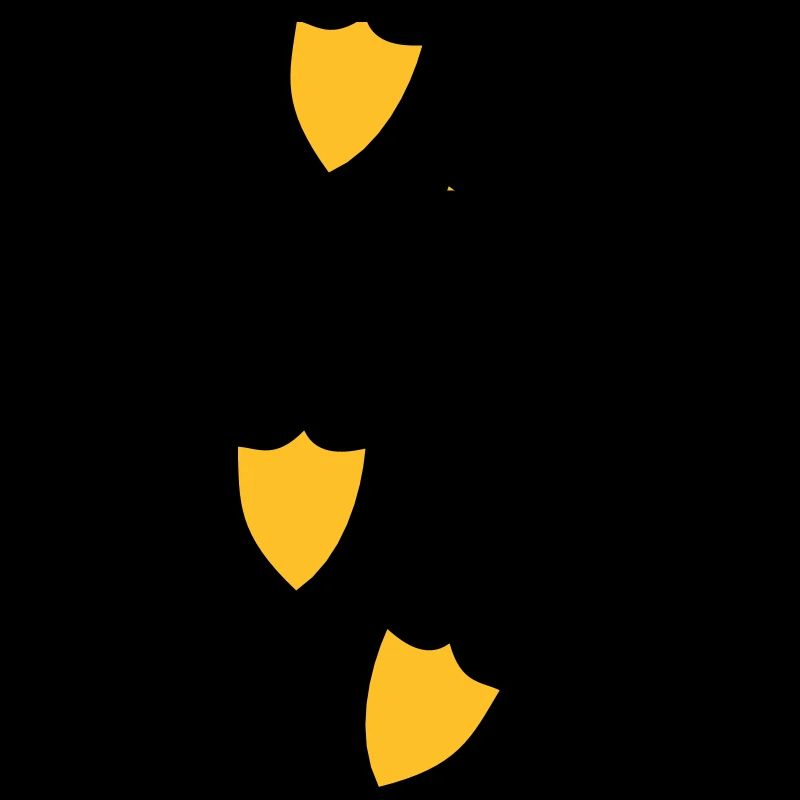duck foot prints four up design