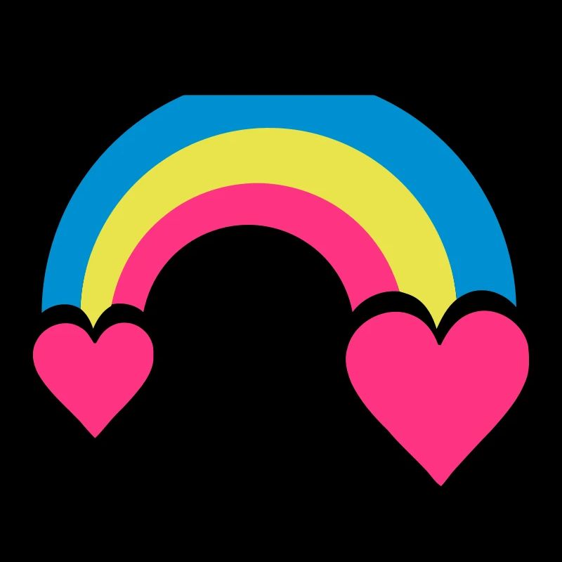 regenbogen & herzen