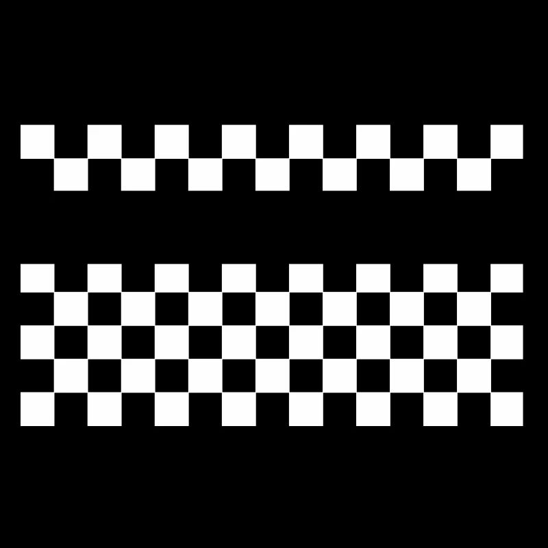 pattern chequered black white