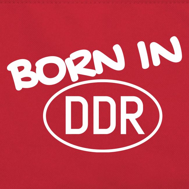 Born in DDR schwarz