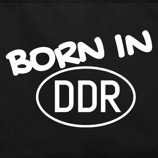 Born in DDR schwarz
