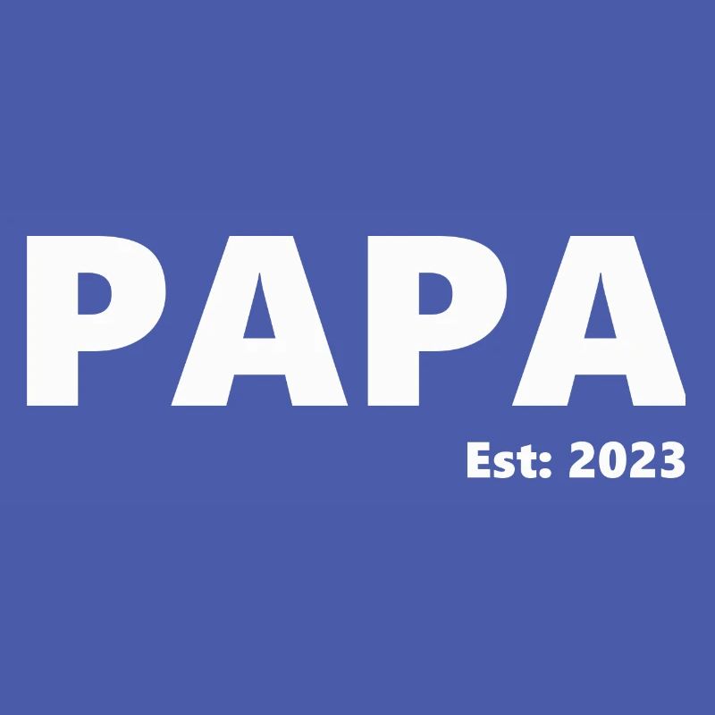 Endlich Vater - Geburt u.stolzer Vater 2023 - Papa