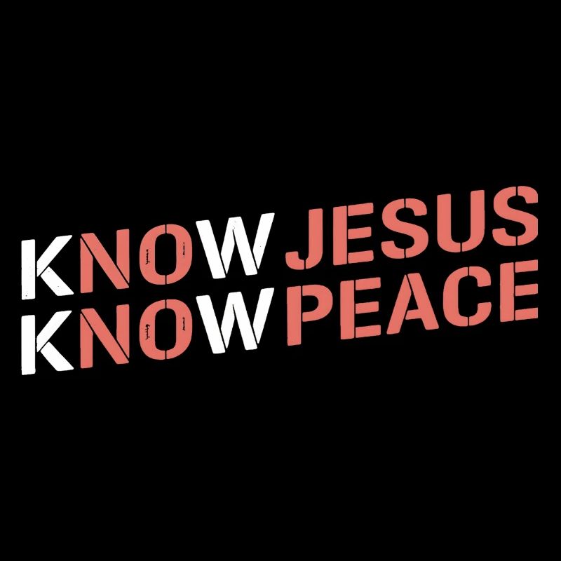 Know Jesus Know Peace Gradient