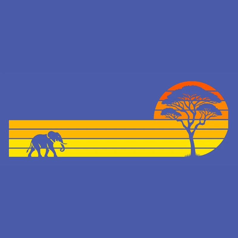 Coucher de soleil africain