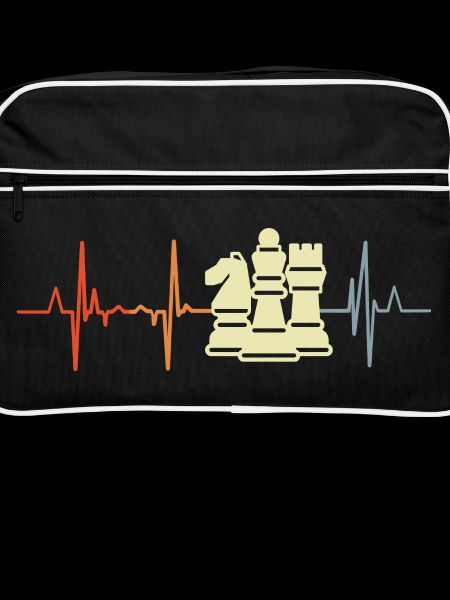 Chess Pieces Cardiogram