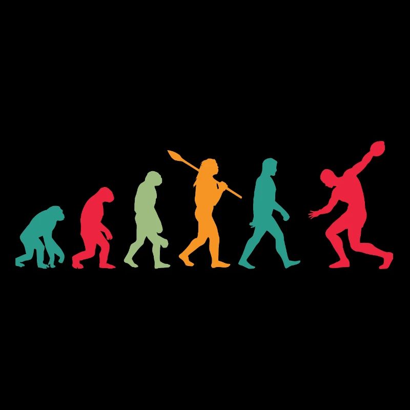 Diskuswerfen Diskuswerfer Evolution Diskus