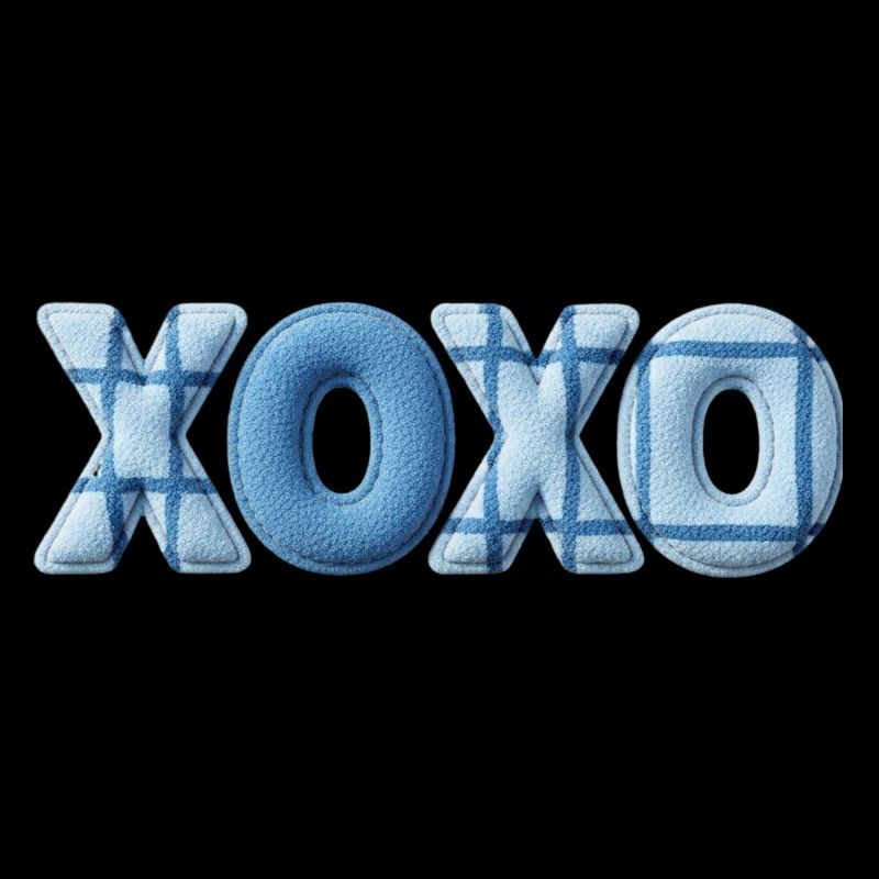 XOXO Patchwork Look mit Stoff Optik