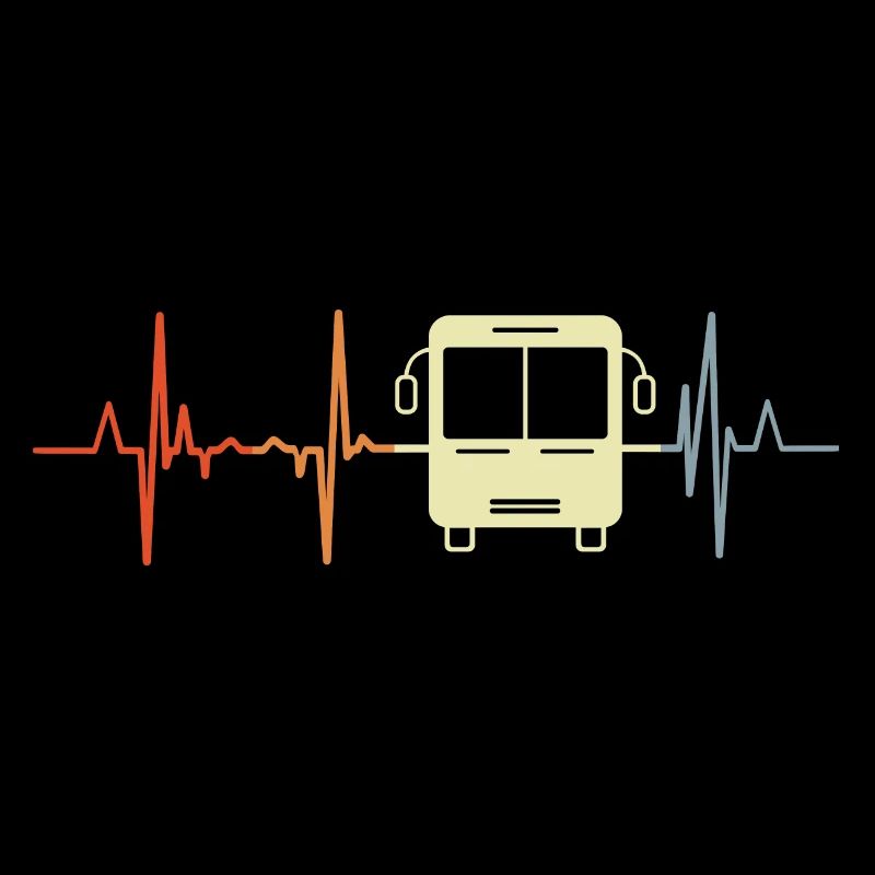 Fréquence cardiaque du bus
