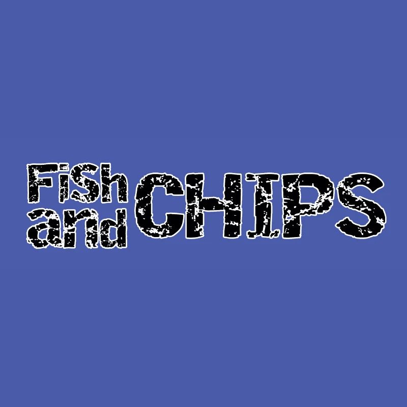 Fish and Chips Rétro Râpeuse