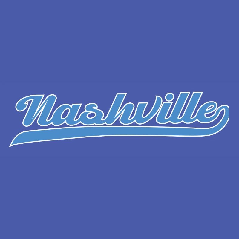 Nashville Script with Swing Line