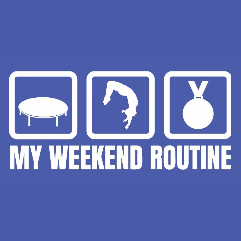 Routine du week-end trampoline