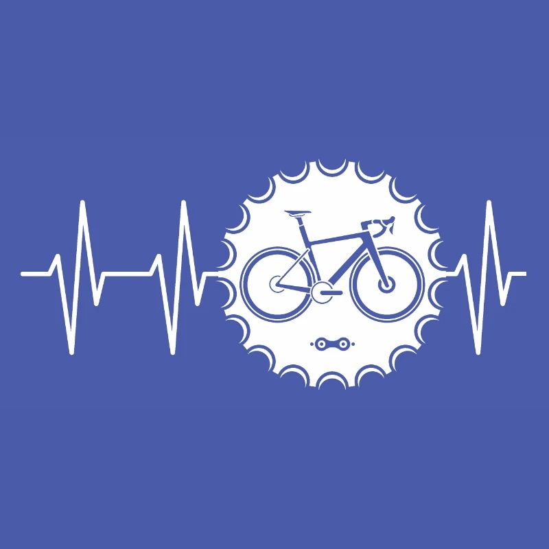logo de vélo pulse avec pignon Biketeam Team Tour