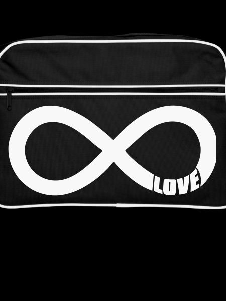 Infinity Love Symbol - White