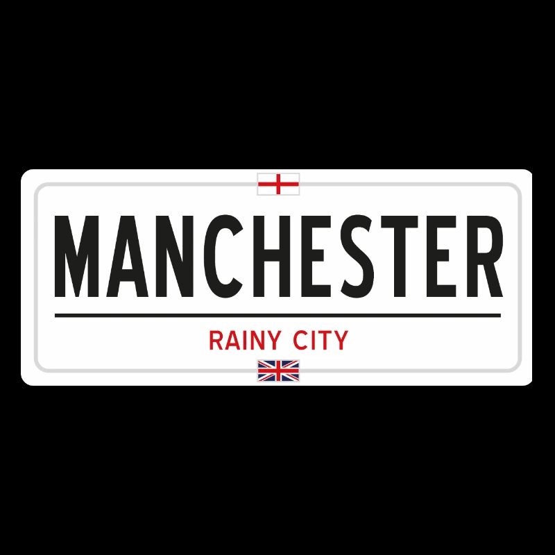 Ortsschild von Manchester