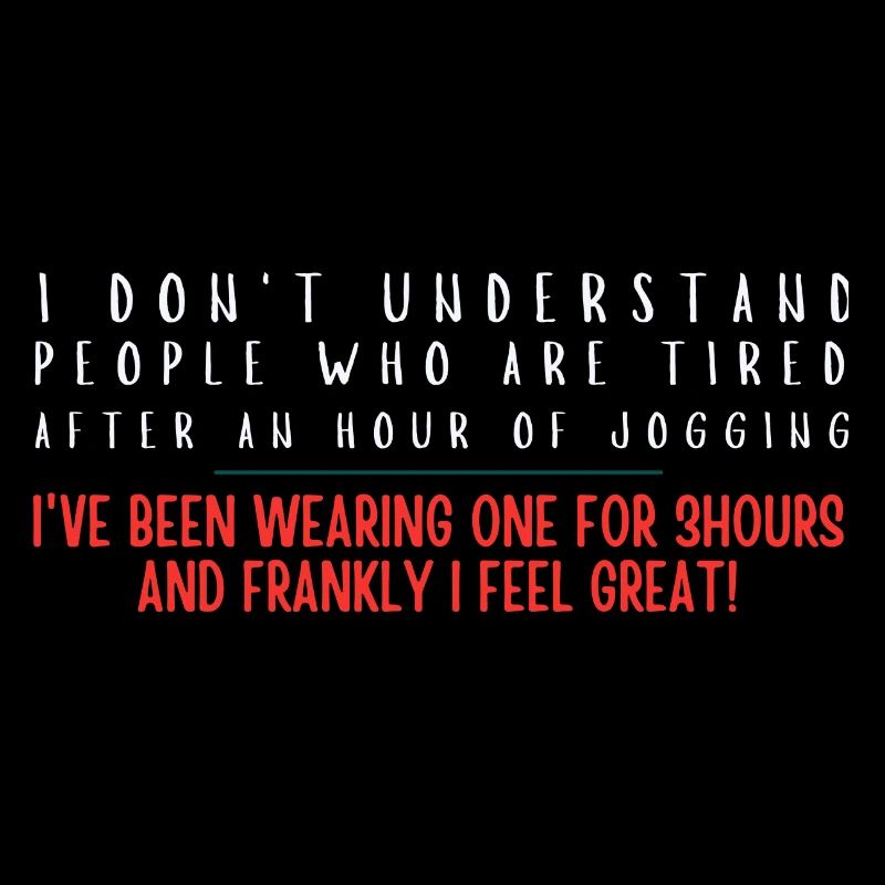 One Hour Jogging Quote Tee