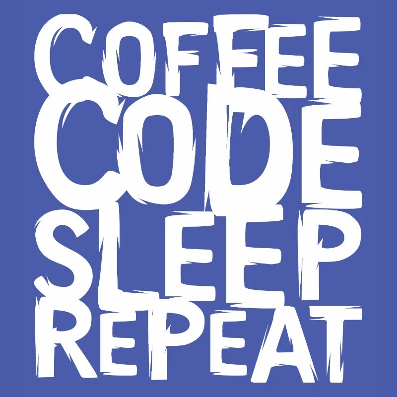 coffee code Programmer - Computer Science Work Logo