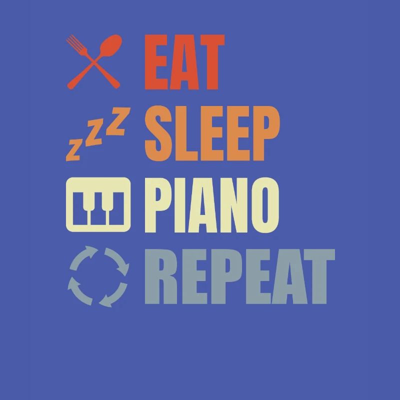 Manger Sleeping Piano Répéter
