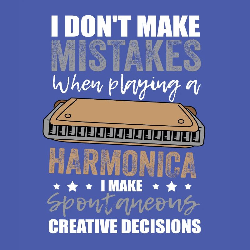Funny Blues Harmonica Harmonicist Saying Gift