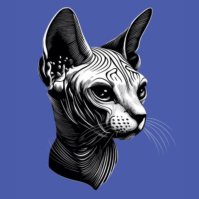 Chat Sphynx Chat Sphynx Chat Canadien Mignon Sphinx