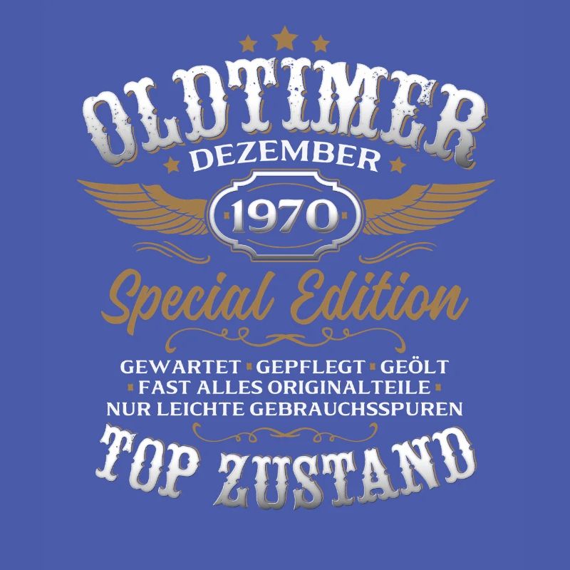 55. Geburtstag Geschenk Oldtimer Dezember 1970