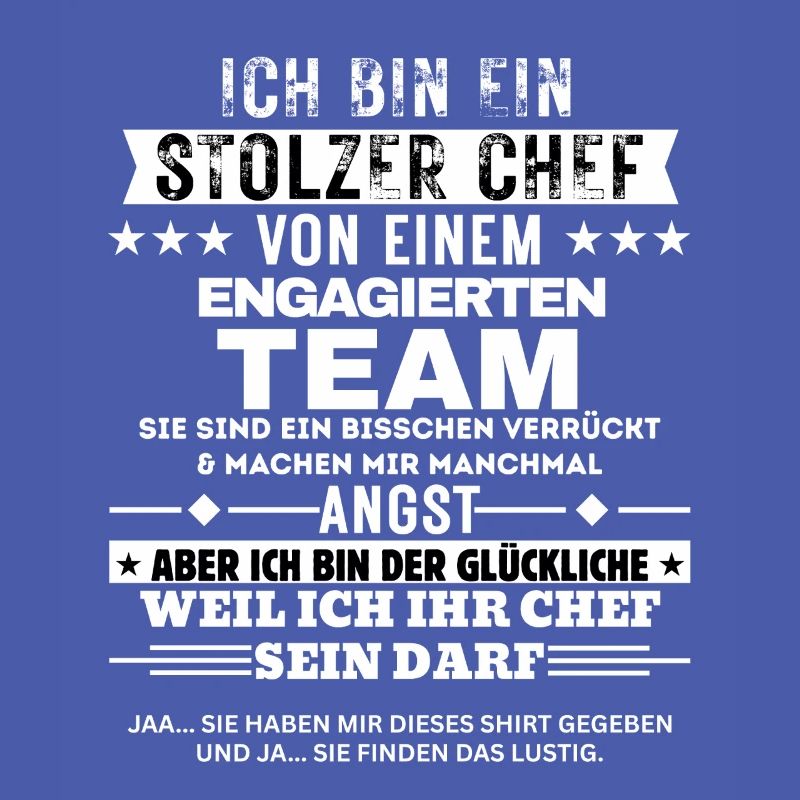 Fier patron d’une équipe dévouée