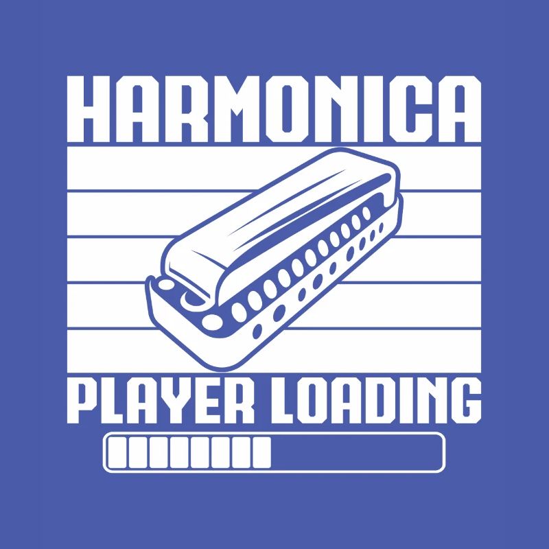 Harmonica Musican Player Loading Harmonica