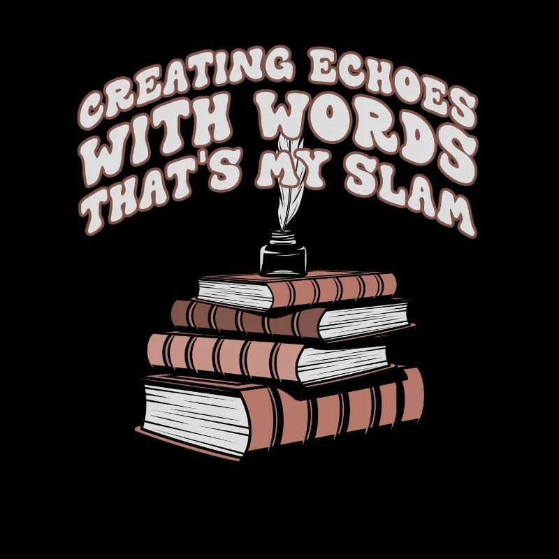Echos durch Worte Slam-Stack