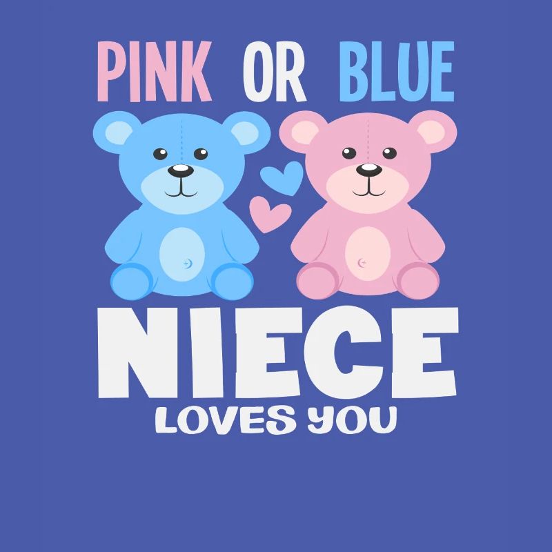 Pink Oder Blau Nichte Liebt Dich