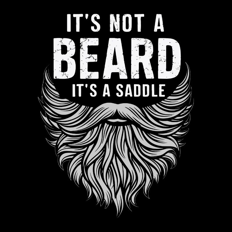 Ce n’est pas une barbe, c’est une selle