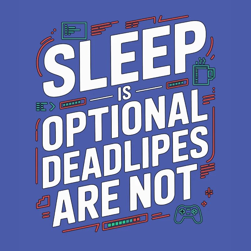 Game Developer Sleep Is Optional Game Programmer