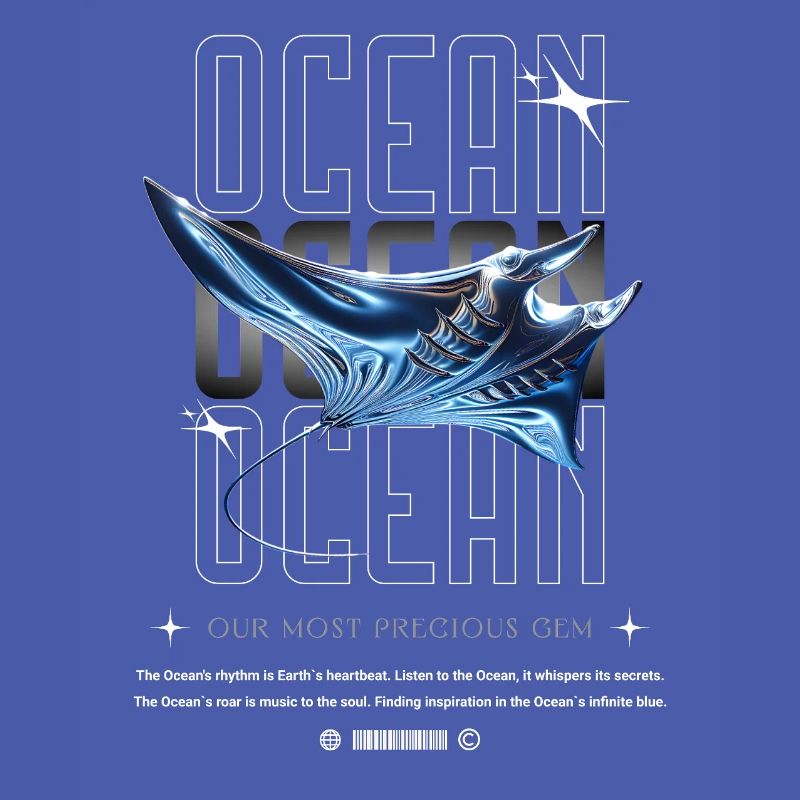 Ocean Manta Precious Treasure