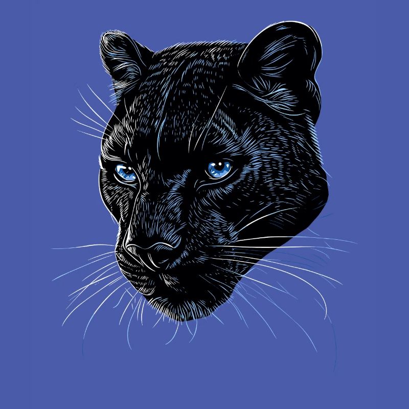 Panthère Léopard Grand Chat Mignon Gros Chat Panter