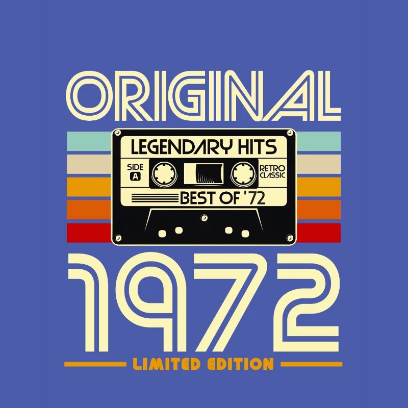 Originale Retro-Kassette von 1972