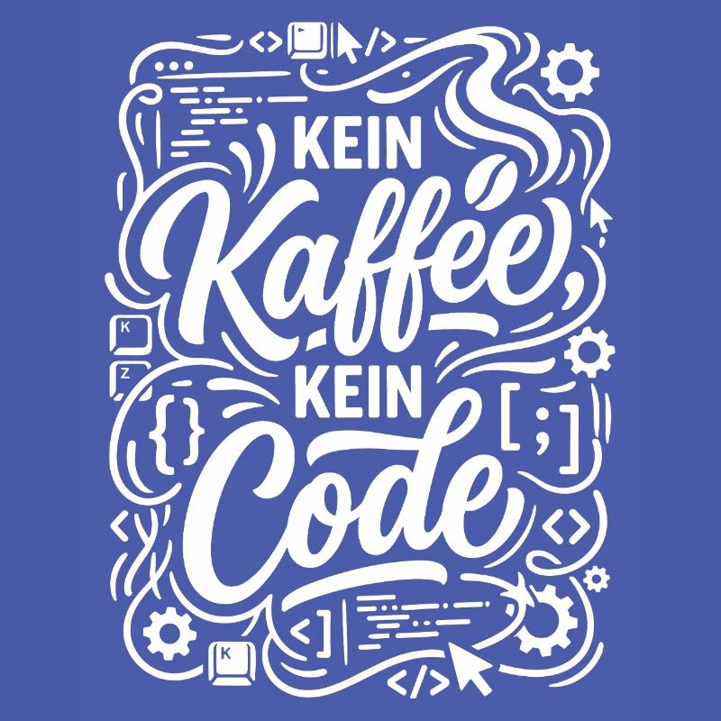 Kein Kaffee kein Code Informatiker