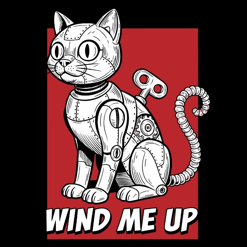 Wind Me Up Cat Robot